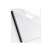Fellowes Futura 222mm x 286mm Binding Cover (5224401) - Clear Lined / 25 Per Pack