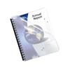 Fellowes Futura 222mm x 286mm Binding Cover (5224201) - Clear Frost / 25 Per Pack