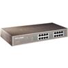 TP-LINK SMB TL-SG1016D 16-port Gigabit Desktop/Rackmount Green Switch,metal case