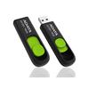 ADATA DashDrive UV120 16GB Retractable USB Flash Drive - Green/Black (AUV120-16G-RBG)
