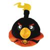 Angry Birds Space 8" Black Bomb Bird Plush Toy with Sound (92672)