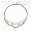 JESSICA®/MD Silvertone Metal Collar Necklace