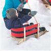 Pelican™ Wooden Baby Sleigh With Double Backrest