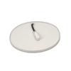 Salt & Pepper Touch round cheese plate with knife