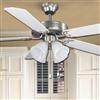 Canarm® St. James 132.1 cm (52-in.) Ceiling Fan Brushed Pewter