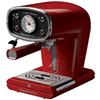 Espressione New Café Retro Espresso Machine- Red