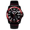 Fila FILActive Mens Sport Watch (38-004-003) - Black Band / Black and Red Dial