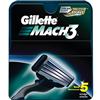 Gillette Mach3 Cartridge (47400073715) - 5 Pack