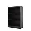 South Shore Axess Collection 3-Shelf Bookcase (7270766) - Black