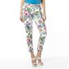 JESSICA WEEKEND(TM/MC) Modern Fit Cropped Floral Pant