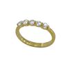 Tradition®/MD Gold Plated Brass CZ Ring
