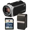 JVC GZ-EX505BU Full HD Camcorder (Black) 
- FREE 2 x Kingston 8GB SD Card & CB-VM9BU Premium Bag...