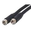 Digiwave 50-Ft RG6 Coaxial Cable with F connector-60% Braid(Black)