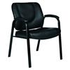 Zeta Bonded Leather Visitor Chair Black