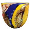 Fine Art Lighting Horizon Art Glass Vase (4280) - Yellow/ Blue