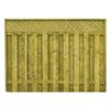 ProGuard Treated Wood Lattice Top Fence Panel