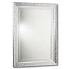Tangerine mirror Company Razzle Dazzle Mirror, Double Frame, Lacquered Silver 18 Inch X 30 Inch
