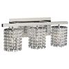 Contemporary Beauty Contemporary Beauty 15 Light Bath Light with Clear Glass and Polished Chorm...