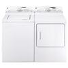 GE 4.5 Cu. Ft. Top Load Washer & 7.0 Cu. Ft. Electric Steam Dryer - White