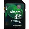 Kingston Technology 32GB Class 10 SDHC Memory Card (SD10V/32GB)