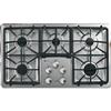 GE Profile™ 36'' Built-In Gas Cooktop - Stainless Steel