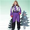 Northpeak® Girls 1-Piece Plaid Snowsuit