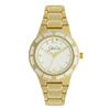 JESSICA®/MD Ladies Goldtone Bracelet, white dial watch