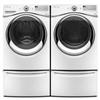 Whirlpool® 5.0 cu. Ft. Front-Load Steam Washer & 7.4 cu. Ft. Steam Gas Dryer - White