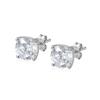 Tradition®/MD Rhodium Plated Brass Stud Earrings