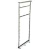 Knape & Vogt Side Mount Frosted Nickel Pantry Frame - 42.5 Inches to 49.375 Inches Tall