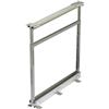 Knape & Vogt Center Mount Frosted Nickel Pantry Frame - 18.75 Inches to 22.5 Inches Tall