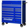International 42 Inch Professional Series 14 Drawer Blue Tool Cabinet