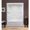 Mirolin Liberty 60 Inch 1-Piece Acrylic Tub And Shower Jet-Air- Right Hand