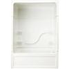 Mirolin Parker 20 - Acrylic 60 Inch 3-piece Tub And Shower Whirlpool- Right Hand