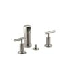 Kohler Purist Bidet Faucet With Vertical Spray And Lever Handles