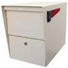 Mail Boss White Package Master Curbside Locking Mailbox