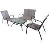 INSTYLE OUTDOOR Perth 4 Piece Steel Sling Coffee Set