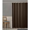 Chocolate Fabric Shower Curtain/Liner