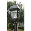 22.5" Black Imperial Solar Lamp, with 3" Pole Mount