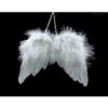 5" White Feather Angel Wing Ornament