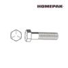 HOME PAK 5 Pack #6 x 16mm #8.8 Zinc Plated Coarse Hex Bolts