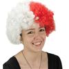 Red and White Two Toned Wig