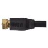 RCA 15.2M RG6 Black Indoor/Outdoor Coax Cable, with Connector