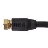 RCA 0.9M RG6 Black Indoor/Outdoor Coax Cable, with Connector