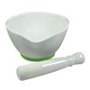 Porcelain and Silicone Base Mortar and Pestle