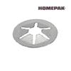 HOME PAK 2 Pack 1/16" Push-On Speed Nuts