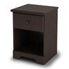 South Shore Summer Breeze Collection Night Stand - Chocolate