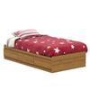 South Shore Jumper Twin Mates Bed (39'') Harvest Maple, Model # 3326212