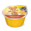 Meow Mix Pate Toppers with real chicken topped with shreds of chicken