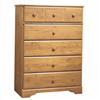 South Shore Little Treasures Collection 5-Drawer Chest, Country Pine finish